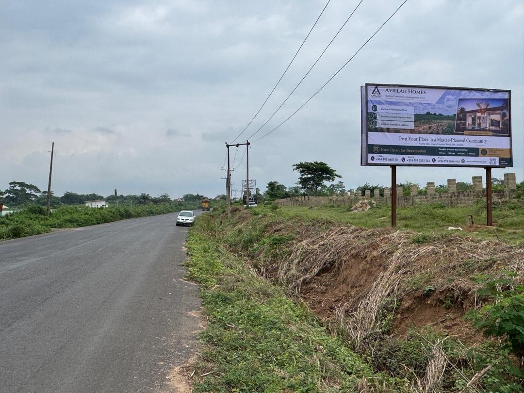 The Avillah Homes land along the Ido-Eruwa Express Road, Ido, Ibadan